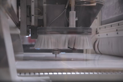 HPS material is etched in Veev's Northern California production facility.