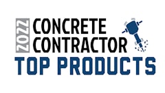 Concrete Contractor 2022 Top Products