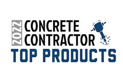 Concrete Contractor 2022 Top Products