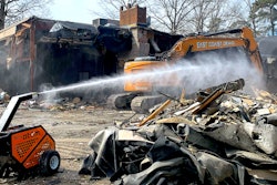 Demolition Contractor Controls Dust With Atomized Mist Technology