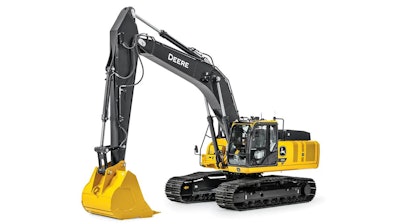 Deere 350 P-tier and 380 P-tier