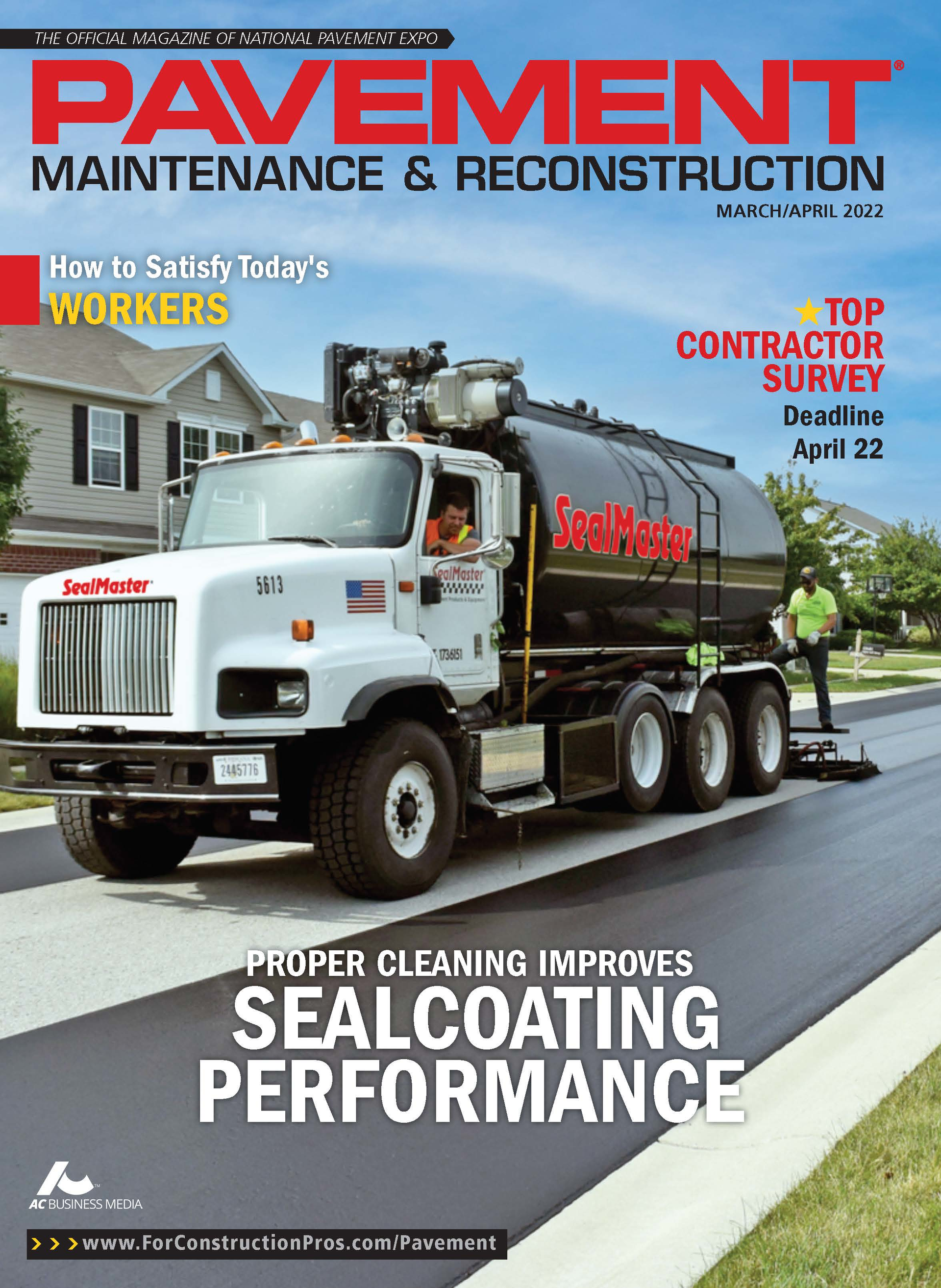 Pavement Maintenance & Reconstruction March/April 2022