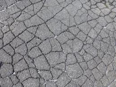 Consider full depth reclamation for this alligator or fatigue cracking as it is poor condition.