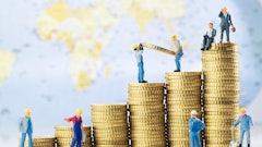 Construction Coins Workers