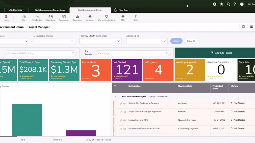 Quickbase Launches Pre-Populated Software for Construction Contractors ...
