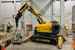 Drilling Service Co. required a powerful electric solution for a challenging helical pier installation. A Brokk 500 provided the necessary torque and maneuverability to help the contractor ensure on-time project delivery.