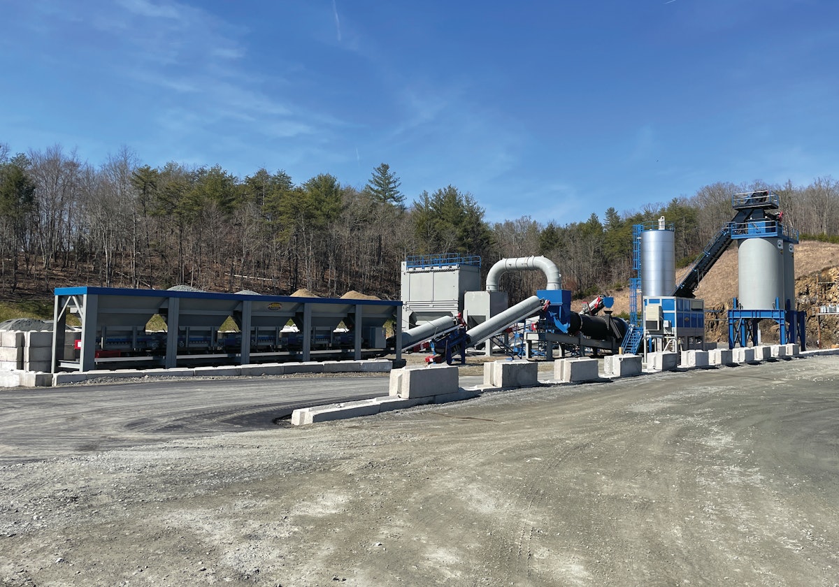 Asphalt Drum Mixers EX Extended Drum From Asphalt Drum Mixers Inc