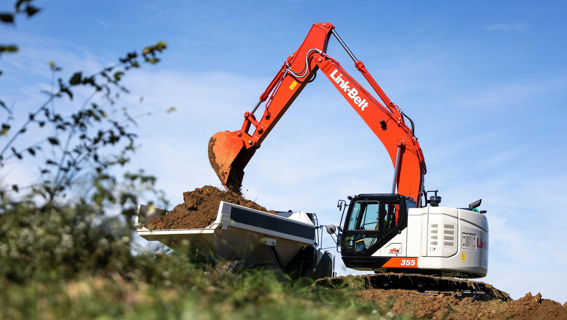 Link belt hotsell excavator