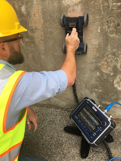 The StructureScan Pro GPR System for Concrete Inspection and Analysis