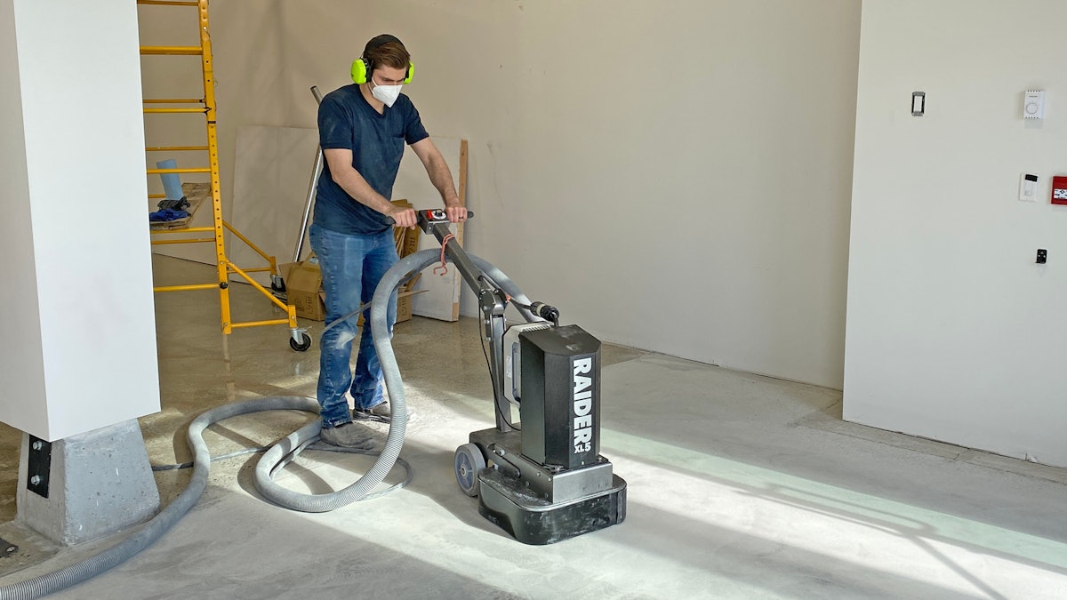 Werkmaster concrete floor online grinder