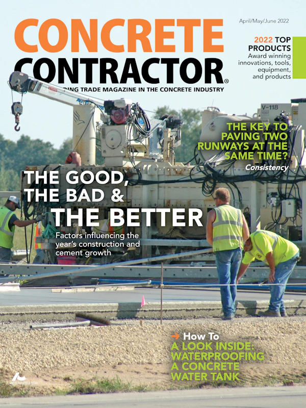 Concrete Contractor Magazine Issue Archive | For Construction Pros