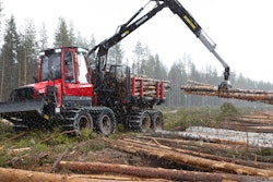 Komatsu 845-1 Forwarder