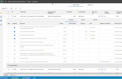 InEight Design delivers project controls to construction design projects. It is particularly well-suited to iterative design processes like design build and engineer-procure-construct (EPC).