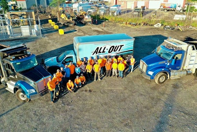Today, All Out has grown to 35 in-house employees and has extended their service reach with over 50 certified partners. As of April 2022 the company has worked in 22 states and has received work order requests in 26.
