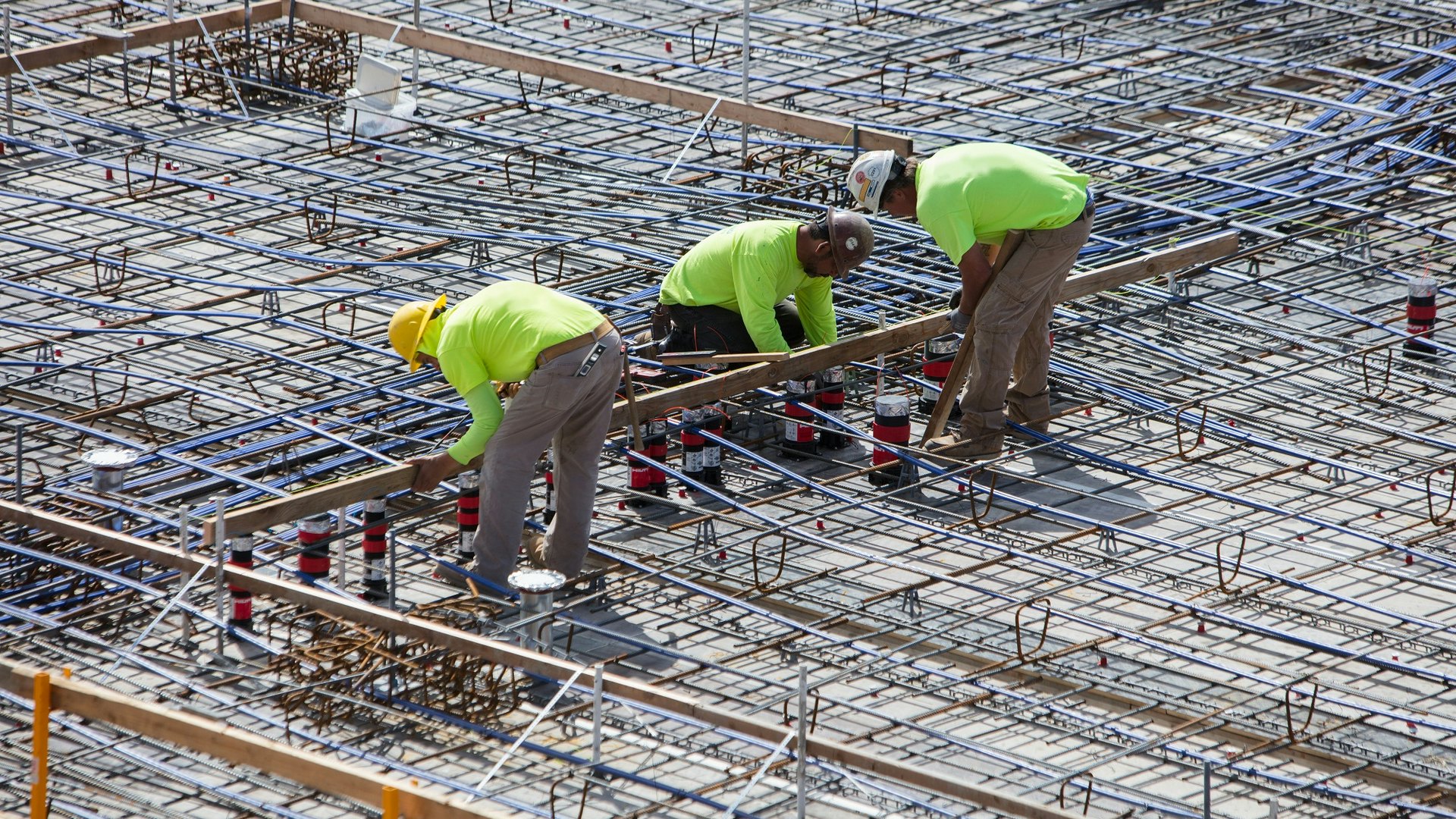 Associated General Contractors reports the average construction worker hourly wage in May rose faster than it has in 40 years, and employment went up by 36,000 workers.