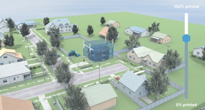 Made by COBOD International, contractors and developers can now estimate the time to 3D print a specific building and calculate the amount of concrete materials needed with the world's first configurator for 3D construction printers.