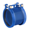 The HYMAX Pro Dedicated Size Coupling is used for joining same-size plain end pipes without the need for welding or special pipe fittings.
