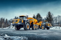 Designed for high-volume earthmoving projects, the HA30 and HA45 articulated dump trucks are available for order through Hyundai’s North American network of authorized dealers.