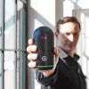 The next-generation Leica BLK360 laser scanner generates and captures image-related data within 20 seconds.