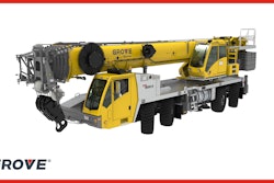 Mtw News New Grove Tts9000 2 Truck Crane Brings All Wheel Steering To Nimble Lightweight Carrier 2