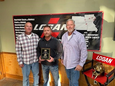 Logan Contractors Supply, Inc. achieved two top dealer awards — one for overall dealer performance and another for Minnich’s 10-state Midwest region — for the seventh year in a row.