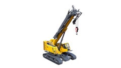 The GHC85 is used in utility applications, general construction work, bridge work, pile driving and as an assist crane for assembling other cranes.