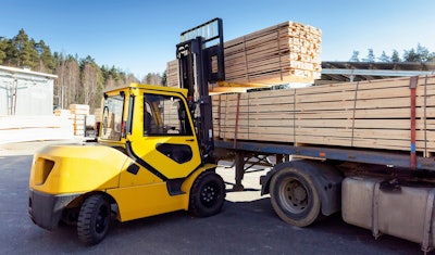Softwood lumber prices fell 23% in June after two years of volatility.
