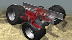 Designed for trucks operating both on and off highway, the HAULMAAX EX suspension features an equalizing beam that distributes the load equally between both axles in off-road and uneven terrain conditions.