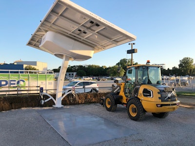 The partnership is designed to allow construction sites to rapidly deploy EV charging to power zero-emissions construction equipment that runs on the sun and does not generate a utility bill.