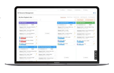 Built within the greater Tenna platform, the product serves as a solution for equipment and labor resource requesting, planning and dispatching in construction.