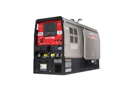 Powered by a 24.7 HP turbocharged Perkins diesel engine, the Frontier 400X Pipe delivers 400 amps of welding output to handle high amperage applications and 11 kW of single-phase or three-phase auxiliary power for demanding jobsites or campsites.