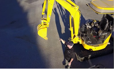 SRI International has developed technology for commercialization that enables remote operation of excavators using simple, intuitive hand gestures.