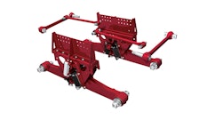 The suspension design requires no lubrication, has fewer bushings to maintain and features an integrated jounce stop that protects the rubber components from compression, reinforcing the vehicle’s durability.