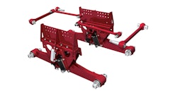 The suspension design requires no lubrication, has fewer bushings to maintain and features an integrated jounce stop that protects the rubber components from compression, reinforcing the vehicle’s durability.