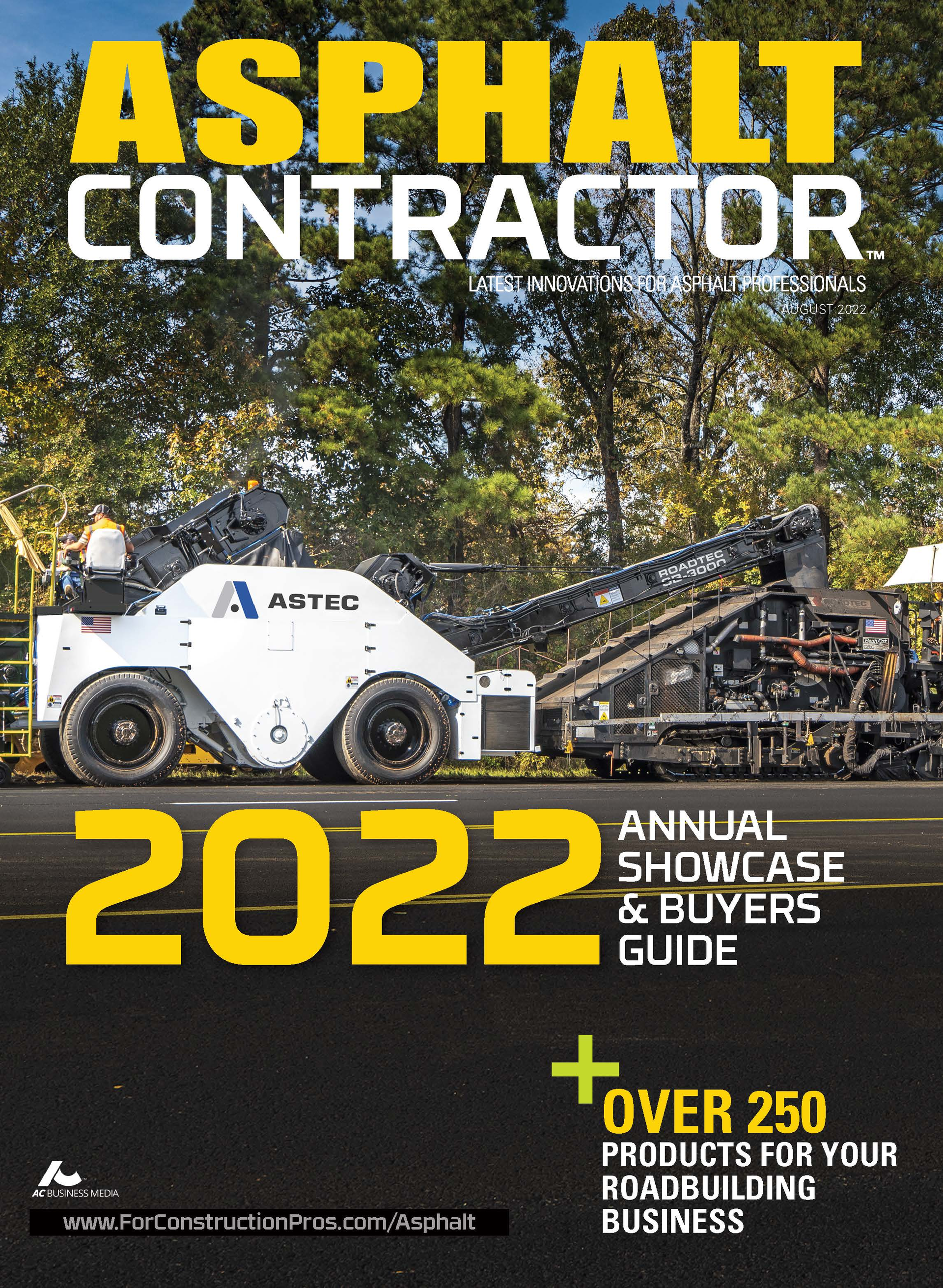 Asphalt Contractor August 2022: SHOWCASE