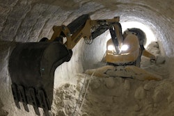 Demolition robots can be paired with a bucket to increase efficiency for a number of confined applications such as excavation, digging trenches, material handling, sorting, separating and loading debris.