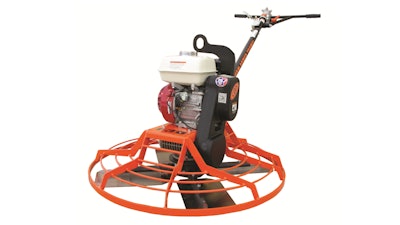 MBW's Walk-Behind Power Trowels