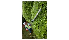 These heavy-duty trimmers, distinguished by their short- and long-reach configurations, include a longer blade length than previous models for trimming hard-to-reach areas.