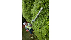 These heavy-duty trimmers, distinguished by their short- and long-reach configurations, include a longer blade length than previous models for trimming hard-to-reach areas.