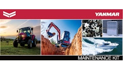 Each kit is based on what the machine’s manual recommends for a particular unit, with variations on hydraulic service, filters and fluids.
