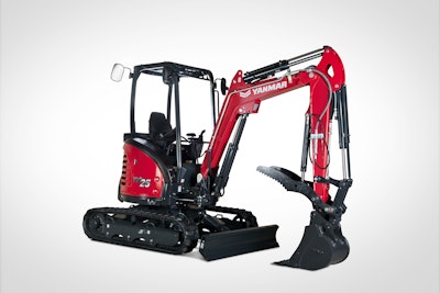 The ViO17-1E offers a 4,023-pound operating weight and 14.5-horsepower engine while the ViO25-6B features a 5,908-pound operating weight and 20.4-horsepower engine.