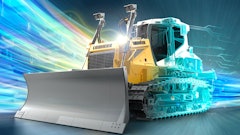 The Liebherr Generation 8 crawler dozers feature hydrostatic drive, offering complete speed adjustability and hydraulic responsiveness.