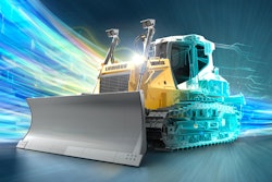 The Liebherr Generation 8 crawler dozers feature hydrostatic drive, offering complete speed adjustability and hydraulic responsiveness.