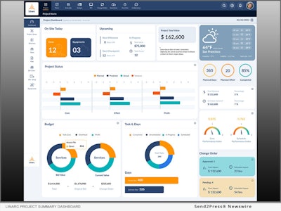 The construction platform has an open API and integrates with standard project management solutions, ERPs and other software for accounting and transparency.