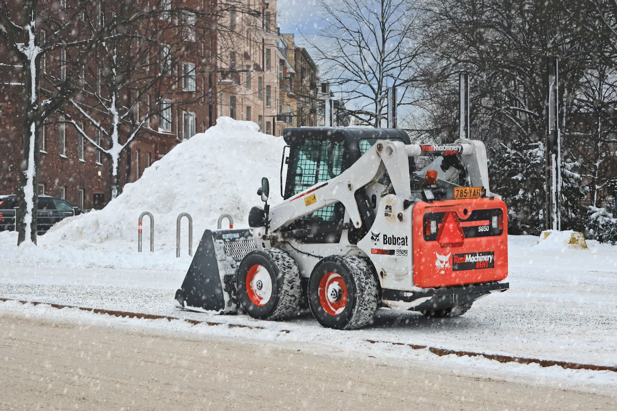 Skid-Steer Loaders Ideal for Winter Snow Removal in Small Spots | For ...