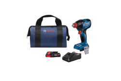 Included in this kit is the GDX18V-1860C, which has three predefined driving mode technologies for controlling the impact driver and preventing fastener or work piece damage (self-tapping screw mode, wood screw mode and metal bolt mode).