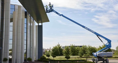 With a working height of 65.1-ft. (20 m) and a 61-ft. 2-in. (18.60 m) platform height, the S-60 FE and S-60 DC rough-terrain electric boom lifts feature Genie’s FE hybrid and DC electric technology to deliver jobsite performance in two versatile models.