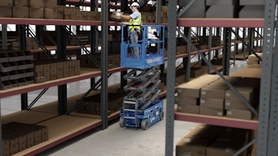 The white noise alarm is available as an option on all new Genie slab scissor lifts, telehandlers (ANSI only), runabouts and AWPs, and will be available in Q1 2023 on boom lifts and RT scissor lifts.