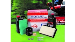 Available for popular lawn mower brands, each kit features up to 10 items such as an air filter, pre-filter, oil filter, fuel filter, hose clamps, spark plugs and motor oil.