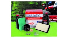 Available for popular lawn mower brands, each kit features up to 10 items such as an air filter, pre-filter, oil filter, fuel filter, hose clamps, spark plugs and motor oil.